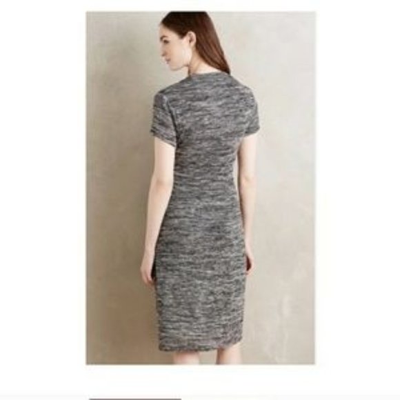 ANTHROPOLOGIE Maeve Cinched Surplice Knit Dress - Picture 8 of 8